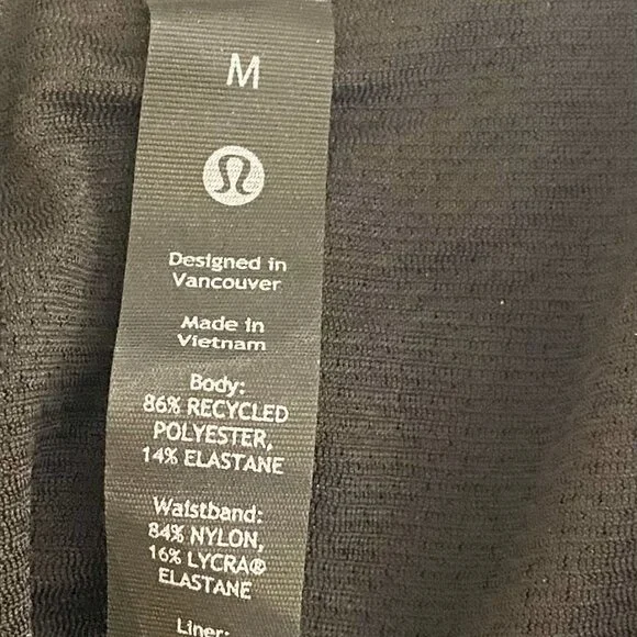 Lululemon Athletica Black Mid-rise Track That Shorts, 5", Medium - Picture 4 of 4